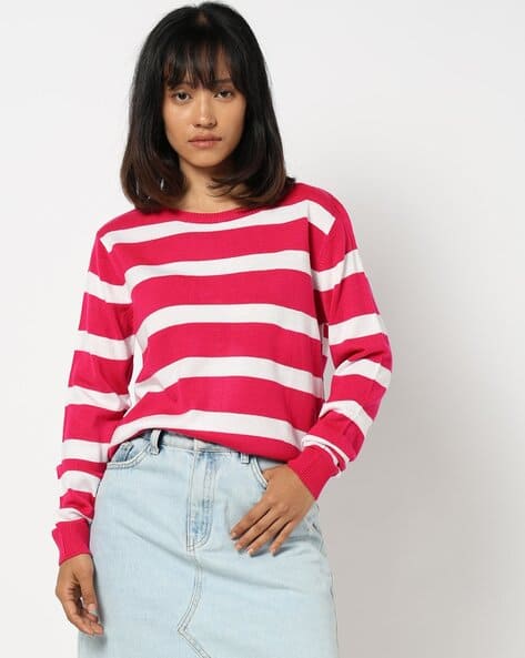 Buy Pink Sweaters Cardigans for Women by YOUSTA Online