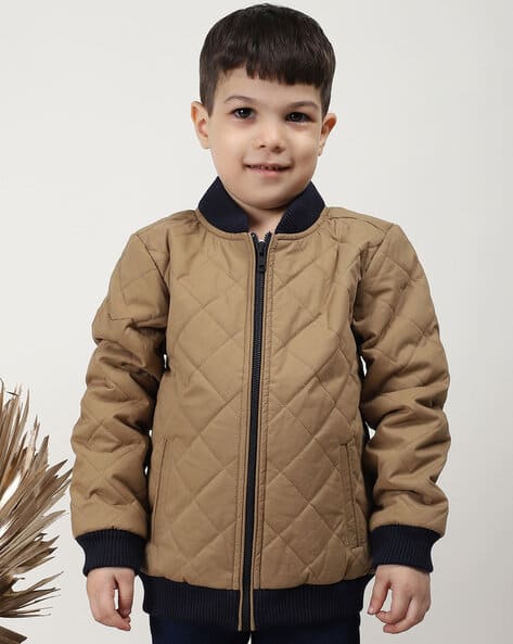 Boys Full Length Bomber Jacket