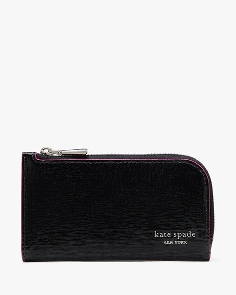 Devin Glitter Edge Small Slim Bi-Fold Wallet