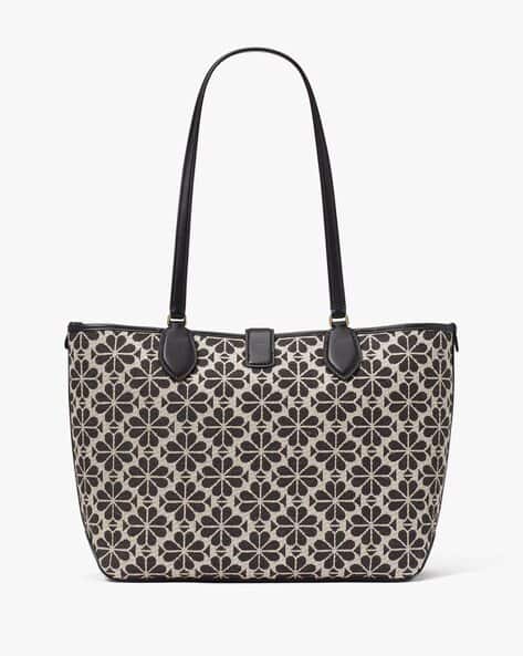 Jacquard Market Kate Spade Flower Jacquard Tote Buy White Handbags