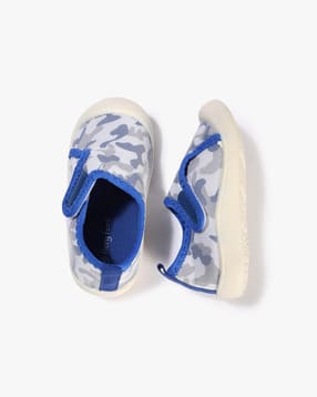 Boys Camouflage Print Slip-On Shoes-image-13