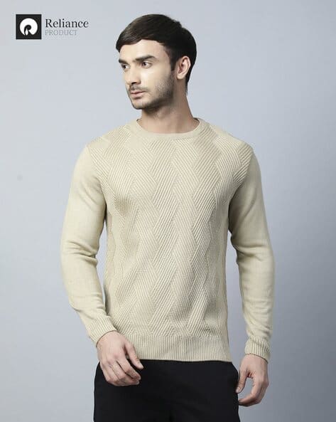 Buy Beige Sweaters Cardigans for Men by ALTAIR Online