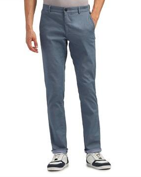 arrow sports Men Slim Fit Flat-Front Chinos-picture-11