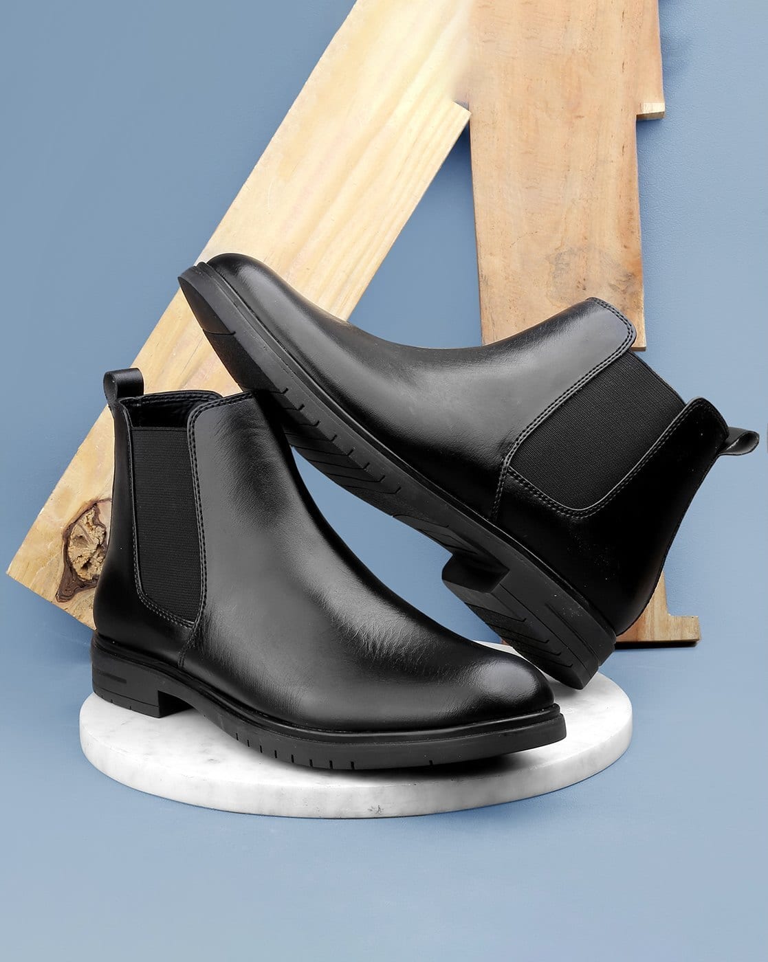 Buy BXXY Men Chelsea Boots with Slip-O Online | Ajio.com
