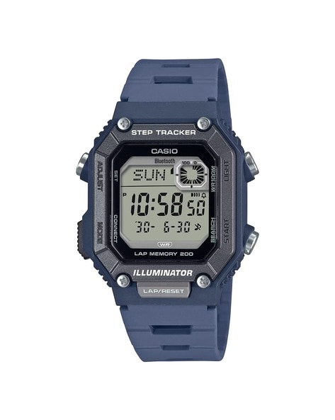 Men Youth Water-Resistant Digital Watch-WS-B1000-2AVDF