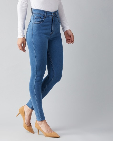 Ladies skinny jeans best sale