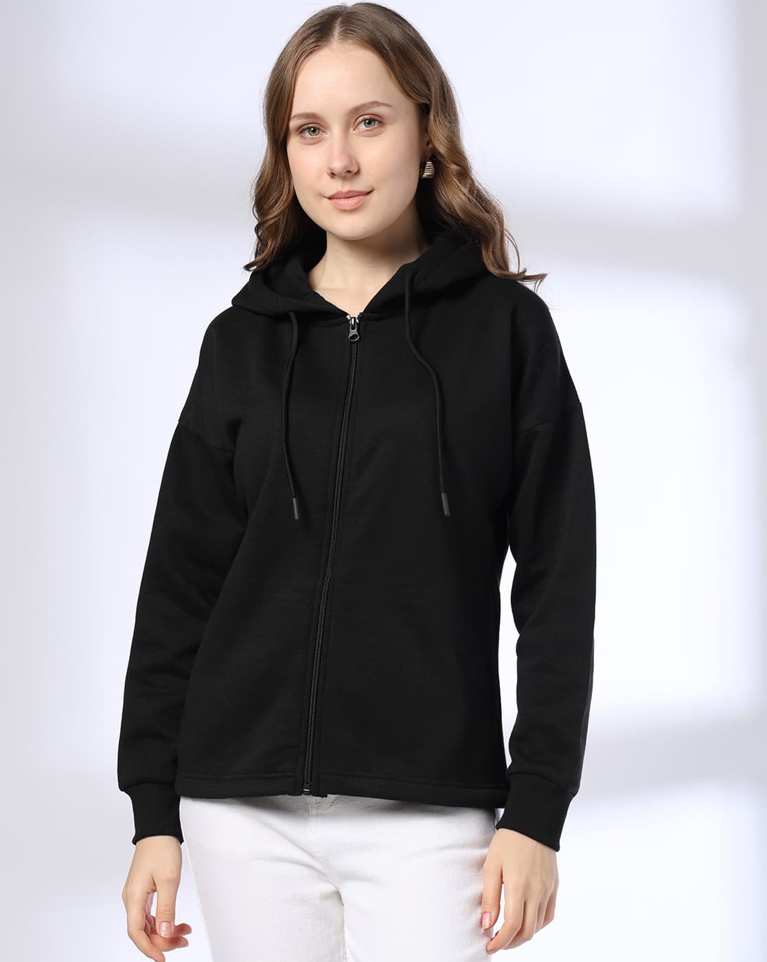 ANCELLM／ZIP-UP HOODIE　Black ANCELLM ZIP UP HOODIE [BLACK] - Fresh Service NECESSARY or