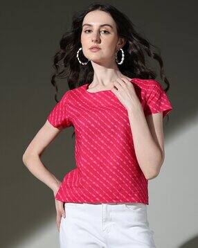 nyrika Women Printed Relaxed Fit Top-picture-46