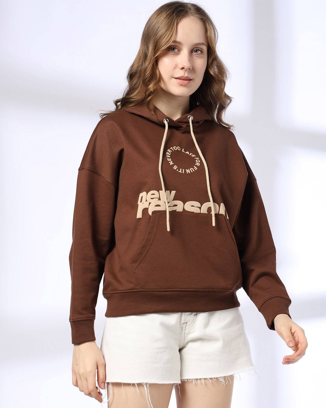 Buy DNMX Women Typographic Print Relax Online | Ajio.com