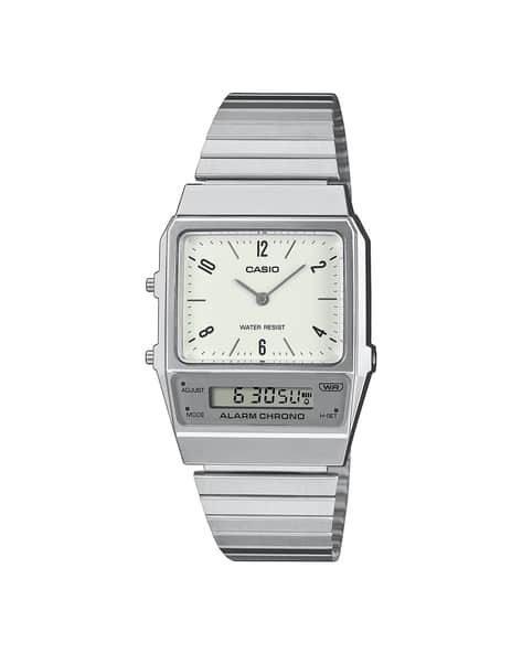 Vintage Watches Casio Retro Models Buy Silver-Toned Watches For