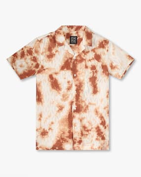 Boys Tie & Dye Regular Fit Shirt-image-37