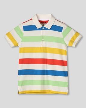 wotnot by azorte Boys Striped Polo T-Shirt-picture-18