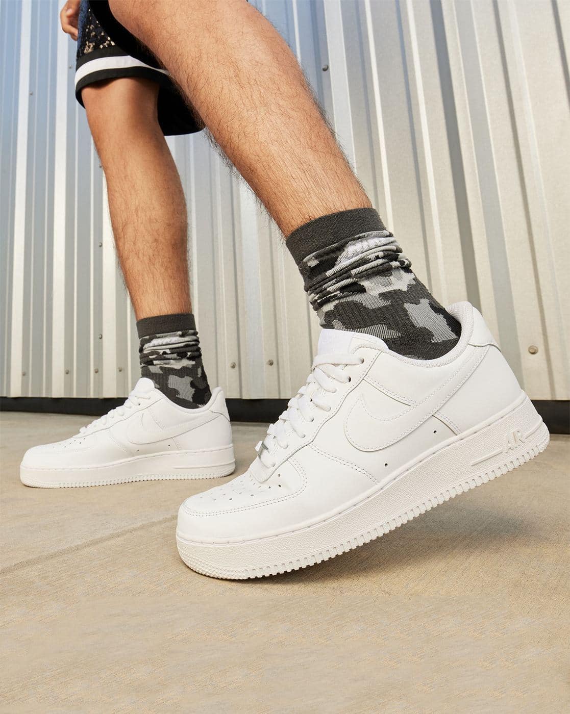 Nike Airforce Air Force Low Platform Sneaker Air Force '07 Lace-Up