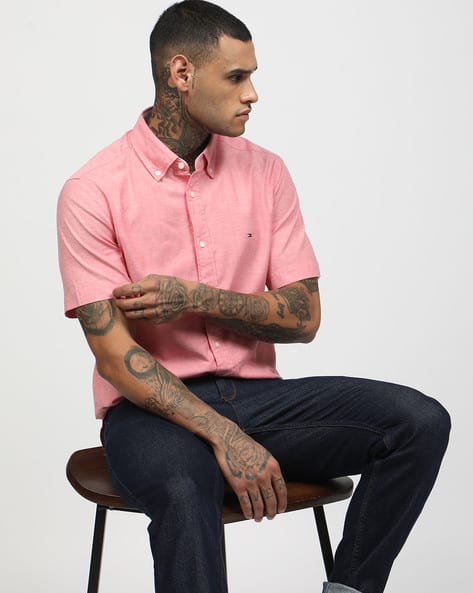 Buy Red Shirts for Men by TOMMY HILFIGER Online