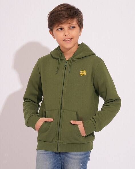 Buy Jack & Jones Man cotton Hoodie Online | Ajio.com