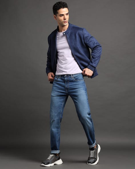 LEVI'S Men 512 Mid-Wash Slim Tapered Fit Jeans