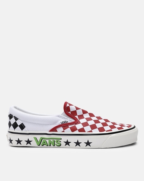 Checker shops slip on vans