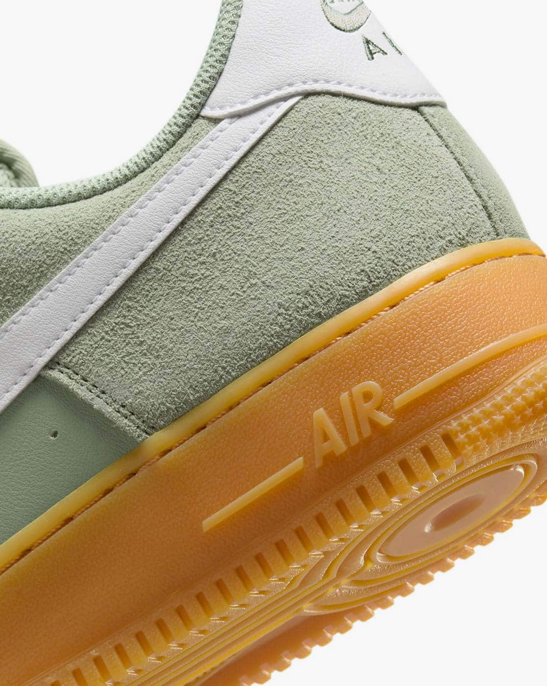 nike air force 1 07 suede green