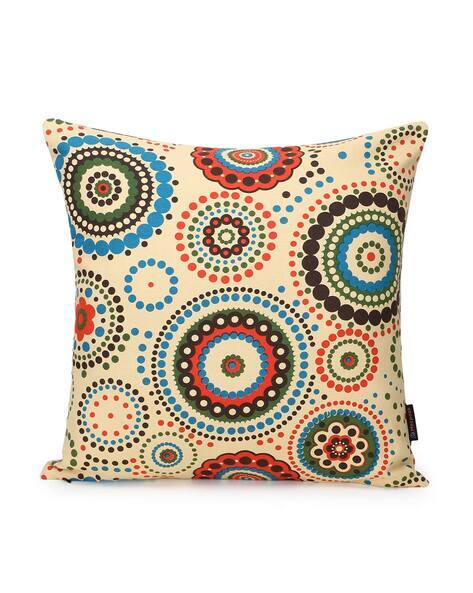 Nomad Cotton Canvas Mandala Print Cushion Cover 20