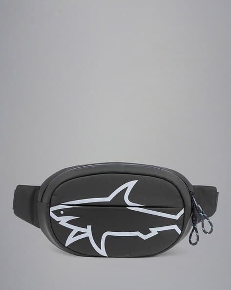 Buy PAUL SHARK Classic Fabric Handbag Grey Color Men AJIO LUXE