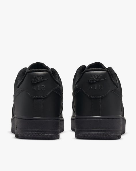 black on black nike air force 1
