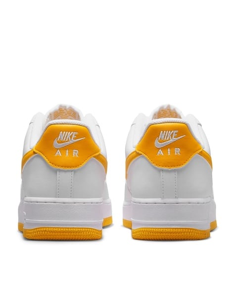 Air Force One Yellow Swoosh Buy NIKE Men Air Force '07 Lace-Up