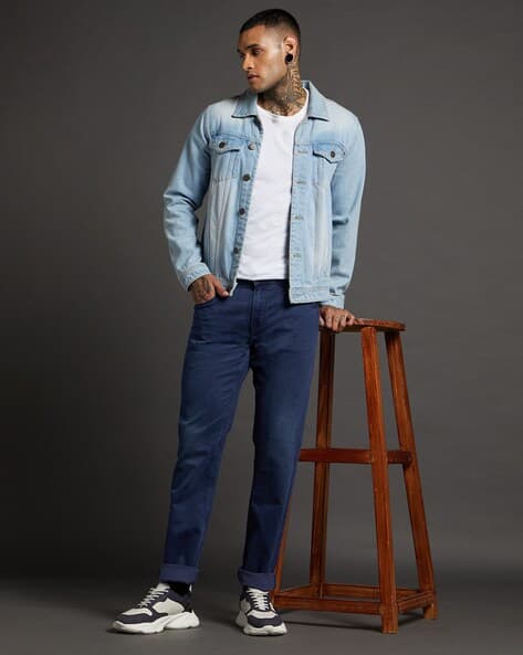 SPYKAR Men Lightly Washed Ricardo Straight Fit Jeans