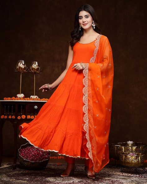 Women flared kurta set Price in India