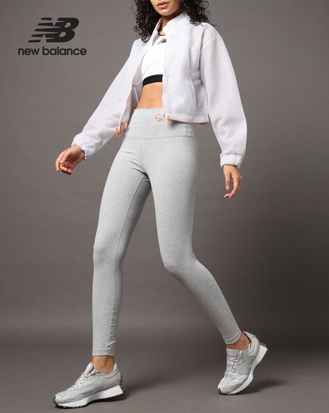 Ajio New Balance Grey Leggings Buy Athletic Grey Leggings For