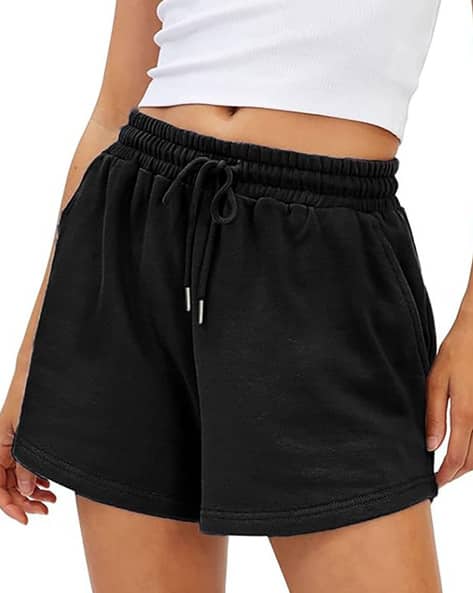 SOUTH CITY women Elasticated Waist Shorts with Insert Pockets
