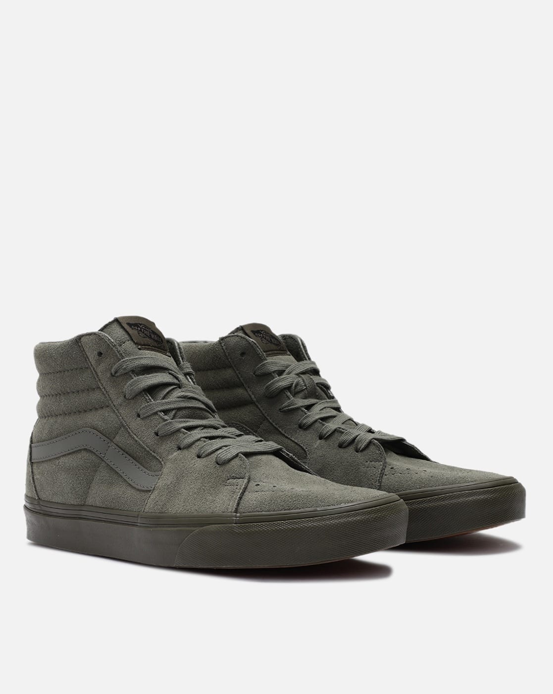 High Top Vans Mid Top Hombre Olive Vans Sk8 Hi Zapatillas Vans