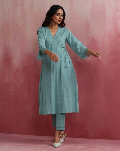 Women Ankle Length Kurta Set Price in India