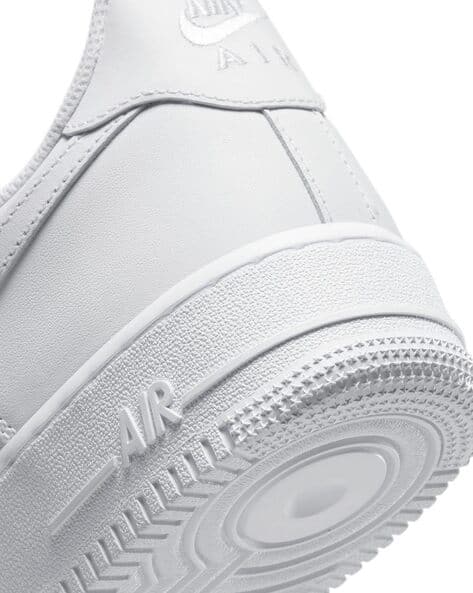Buy NIKE Air Force '07 Lace-Up Sneakers White Color Men AJIO