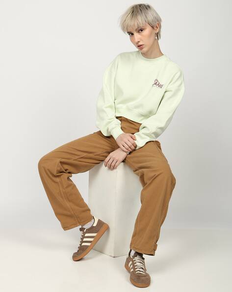 Calvin Klein Jeans Motion Logo Crew-Neck Sweatshirt
