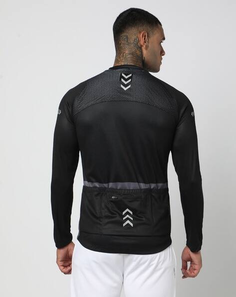 Buy PERFORMAX Men Front Zip Open Printed Cy Online | Ajio.com