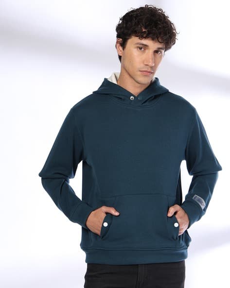 Hooded Sweatshirt Skinny Fit Hoodie Men's Skinny Fit Hoodie