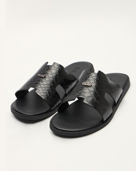 Men Open-Toe Slip-On Sandals