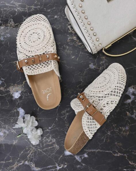 Jove Women Mules with PU Upper