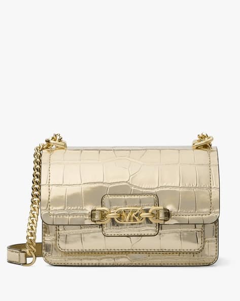 Buy Michael Kors Heather Extra Small Leather Crossbody Bag Rose