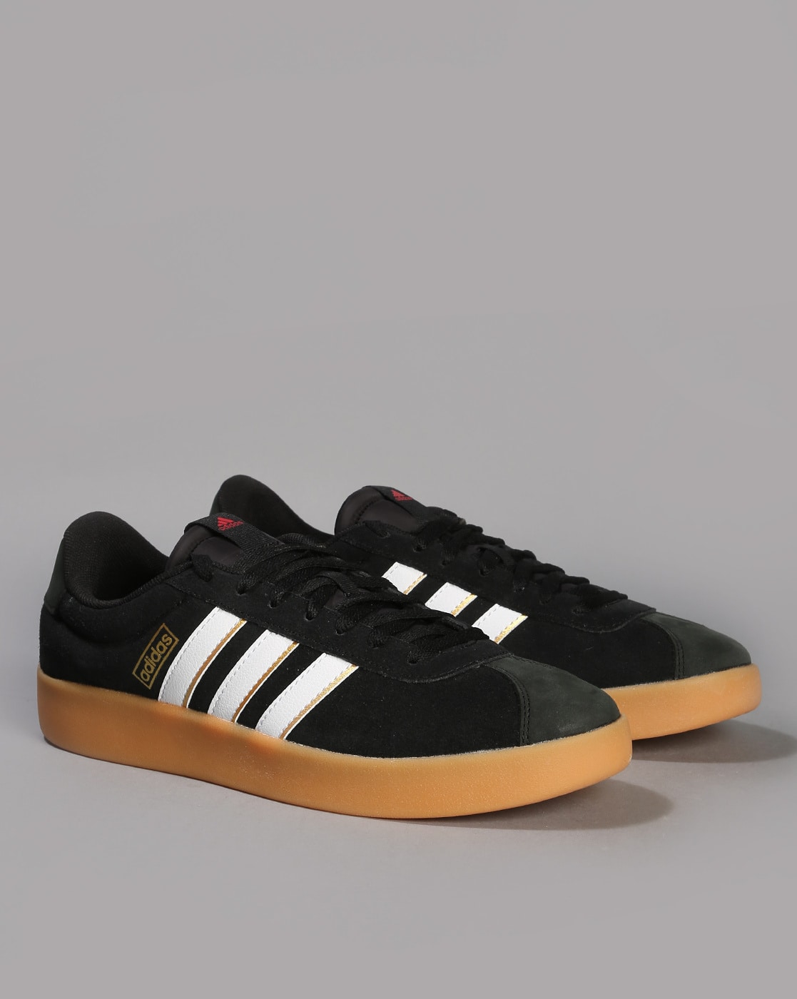 Buy ADIDAS Men VL Court IKD Lace-Up Sneakers Black Color Men - Main Image