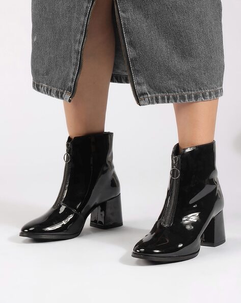 Catwalk Women Heeled Ankle-Length Boots