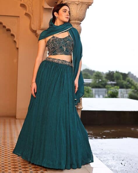 Woman Choli Set with Dupatta