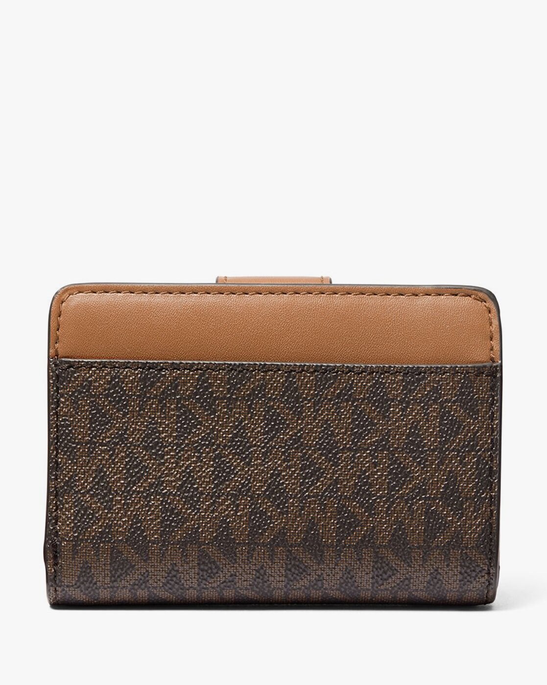 Michael Kors Brown Logo Wallet hotsell