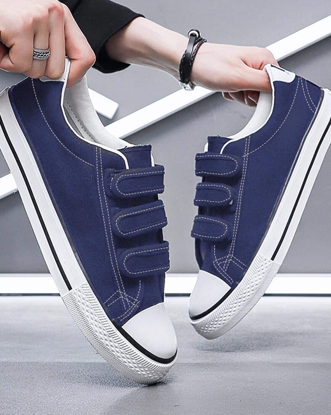 Buy Navy Casual Shoes for Men by FTZ Online