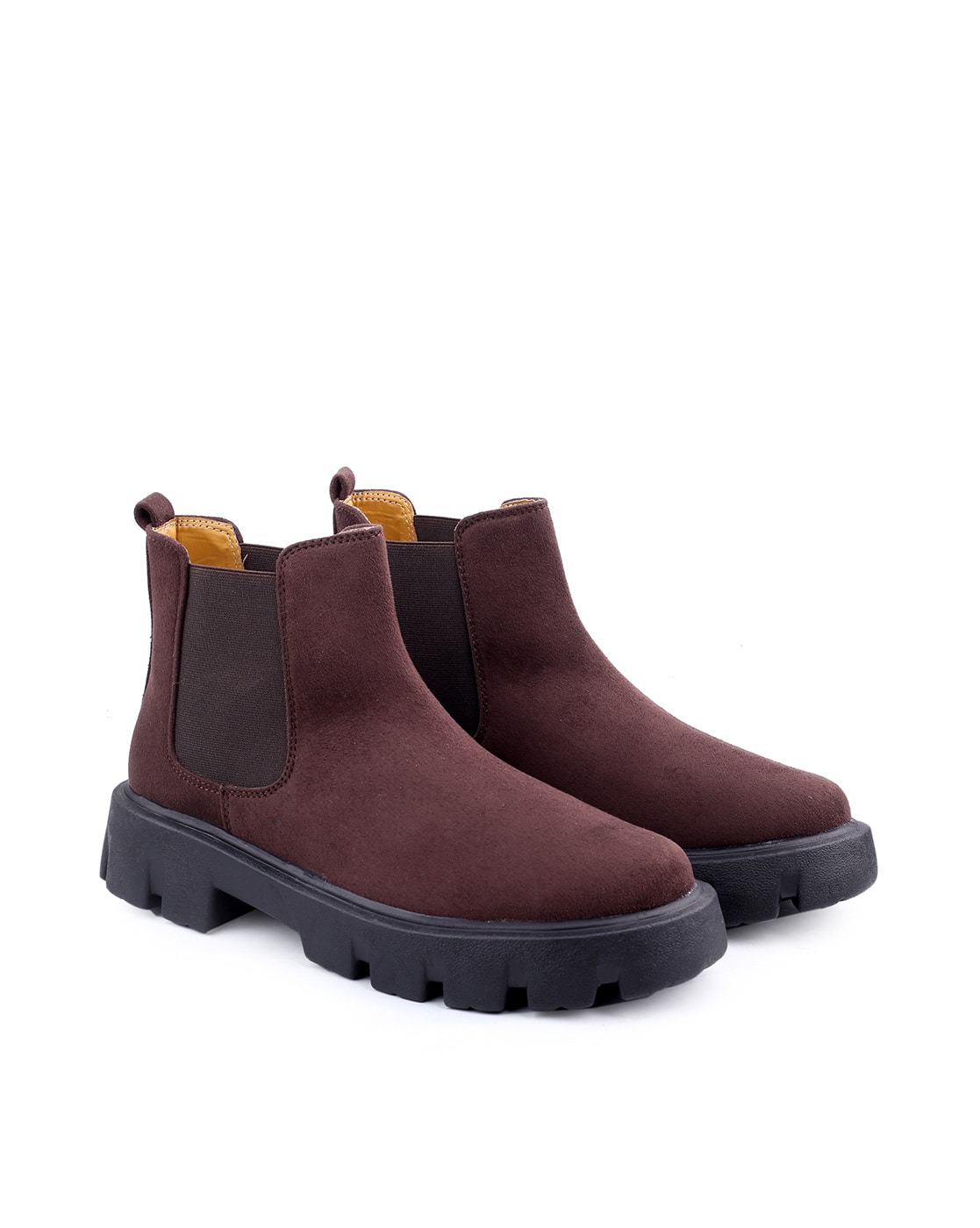 Buy Brown Boots for Men by RIFFWAY Online