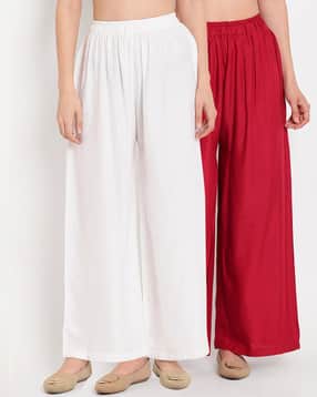 tag 7 Pack of 2 Women Palazzos with Elasticated Waist-picture-13