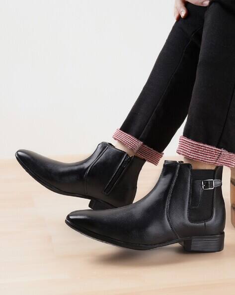 BXXY Men Ankle-Length Chelsea Boots