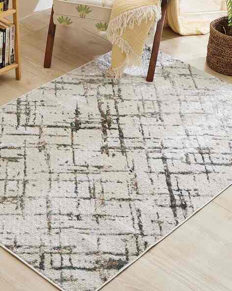Buy Beige Rugs, Carpets Dhurries for Home Kitchen by Home - Main Image