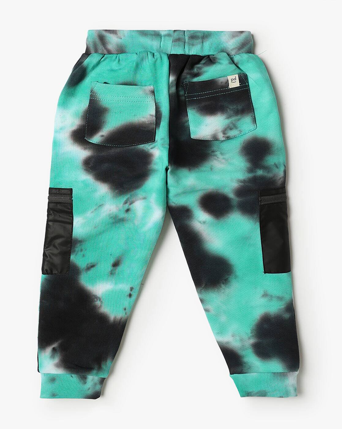 ballaholic tie-dye Pattern Sweat Pants ballaholic Tie-Dye Pattern