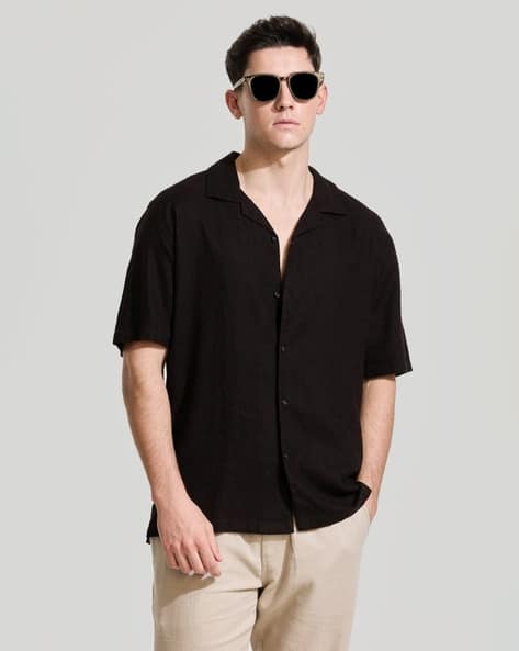 Price History of ETA by Westside Black Wave Pattern Relaxed-Fit